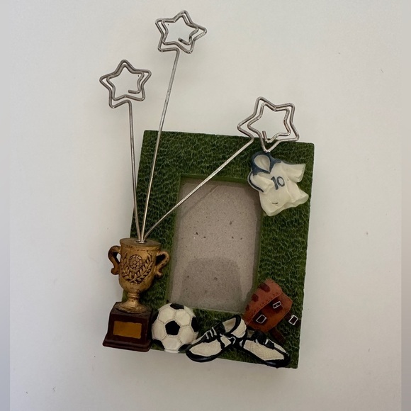 A. Richesco Corporation resin Soccer Picture frame - Picture 2 of 3